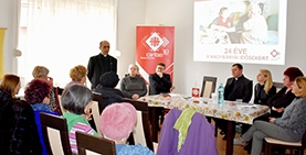 Prezentare Caritas la Baia Mare